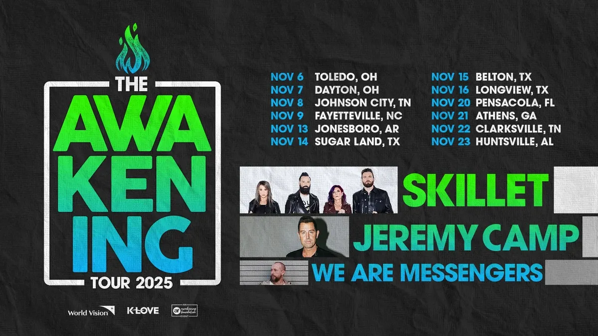 Jeremy Camp and Adrienne Camp at RCU Theatre - Pablo Center at the Confluence
