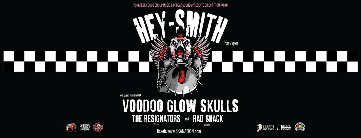 Punkfest presents Hey Smith (Japan) + Voodoo Glow Skulls (USA) Brisbane