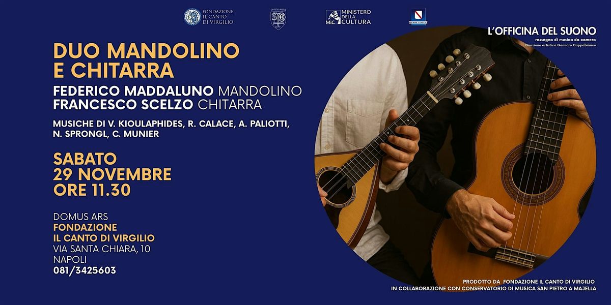 Duo mandolino e chitarra