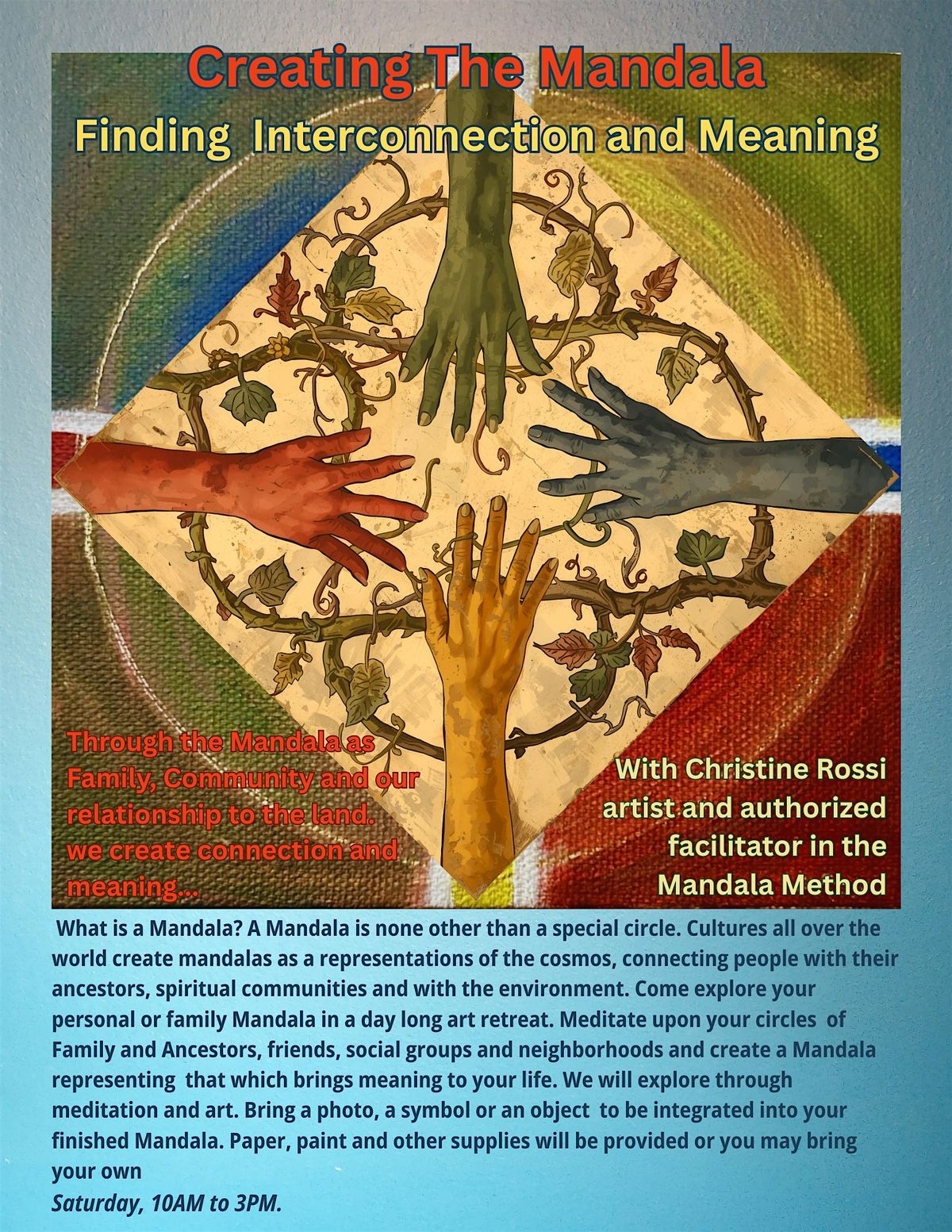 Finding Focus: Mindfulness and Mandala Creation Workshop