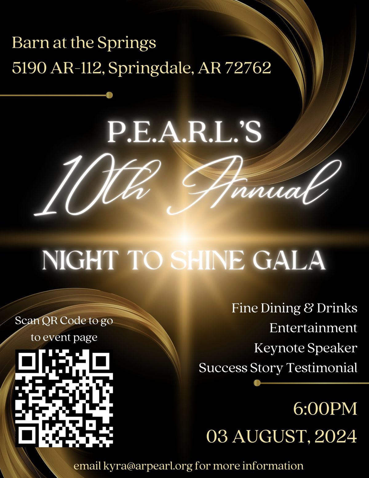 P.E.A.R.L.'s 10th Annual Night to Shine Gala