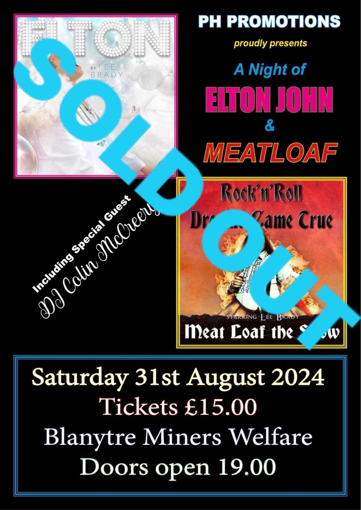 Elton John Meatloaf
