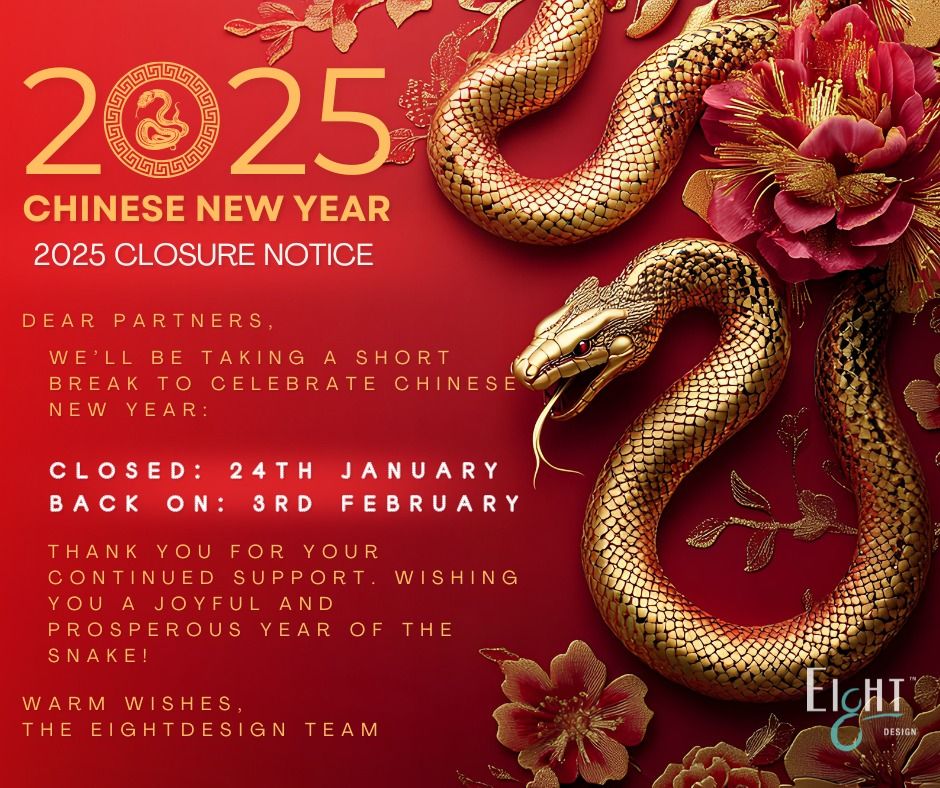 Chinese New Year Closure Announcement 