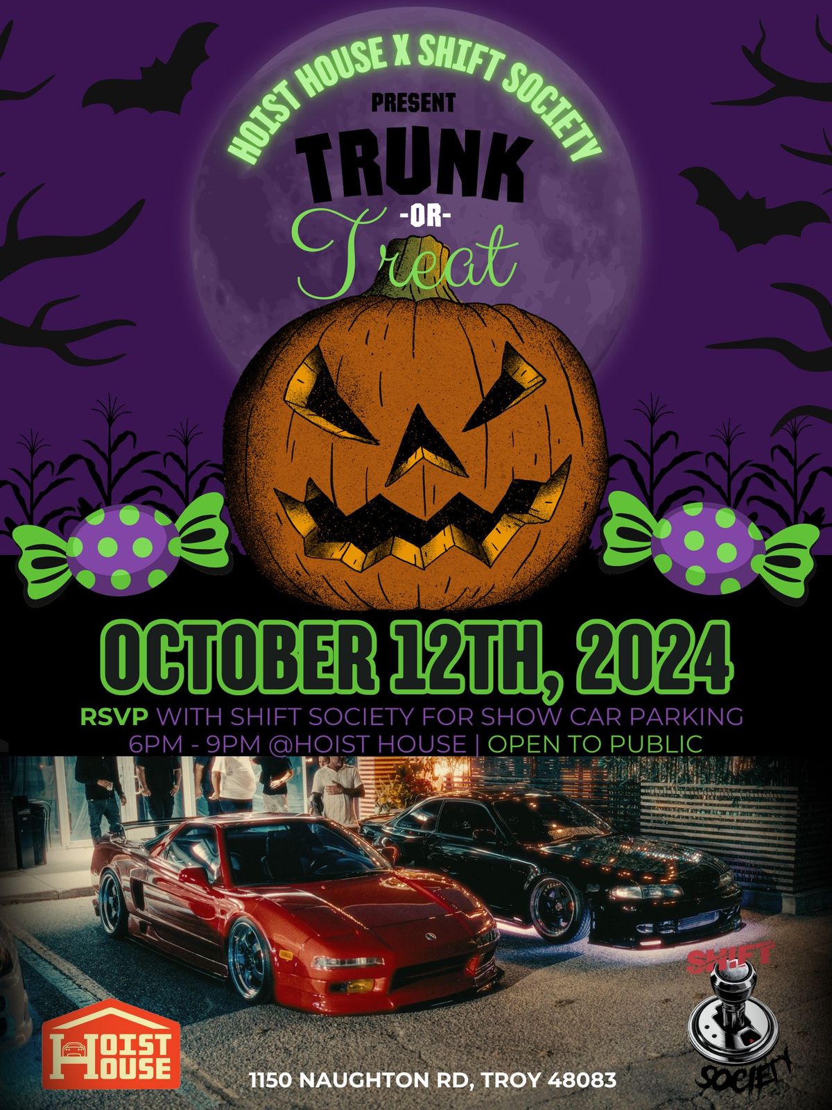 Trunk or Treat | Hoist House X Shift Society 