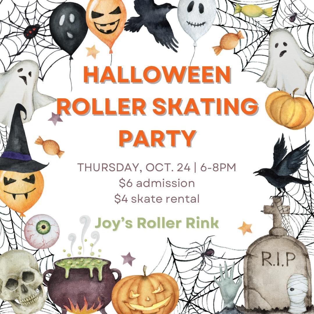 HALLOWEEN ROLLER SKATING PARTY