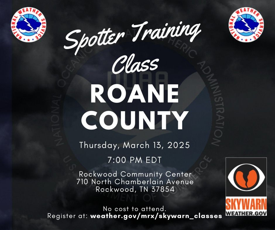 Roane County TN - Spotter Training