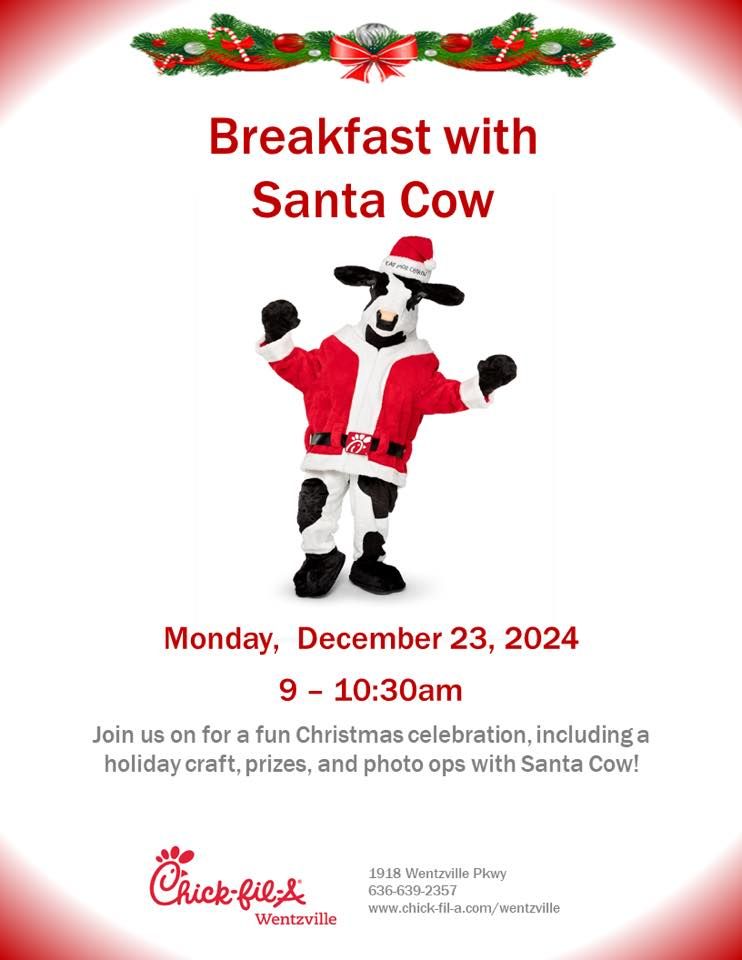 Breakfast with Santa Cow