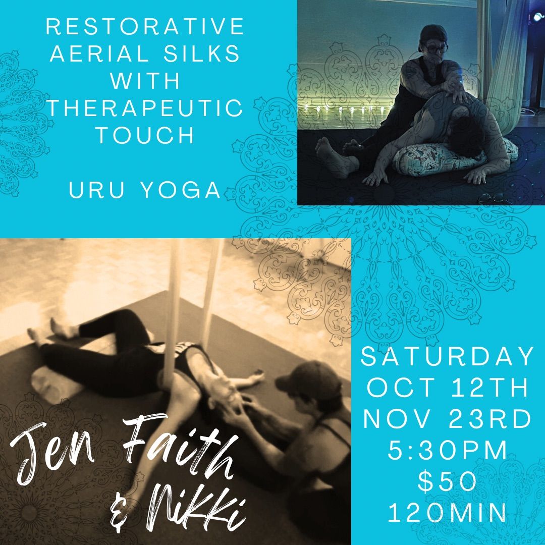 Restorative Aerial Silks with Therapeutic Touch