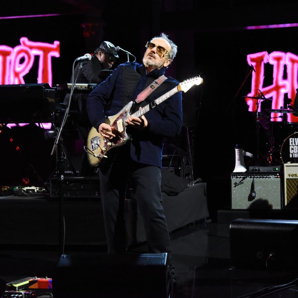 Elvis Costello and Steve Nieve at Hackensack Meridian Health Theatre at the Count Basie Center