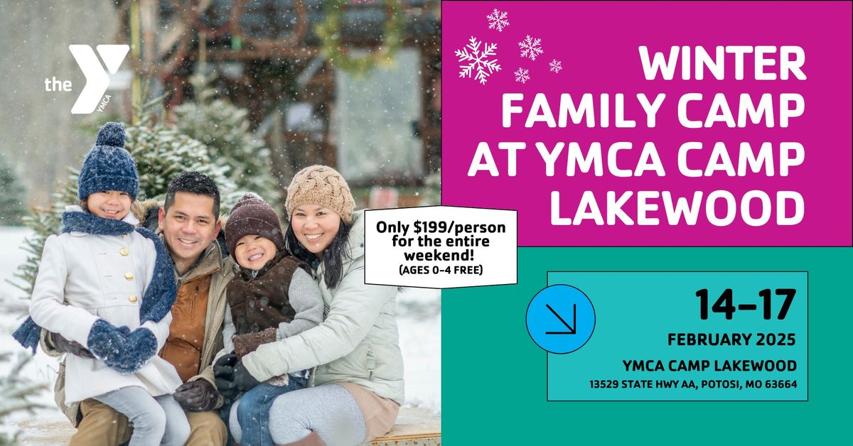 Winter Family Camp at YMCA Camp Lakewood \u2744\ufe0f\u26fa\ufe0f