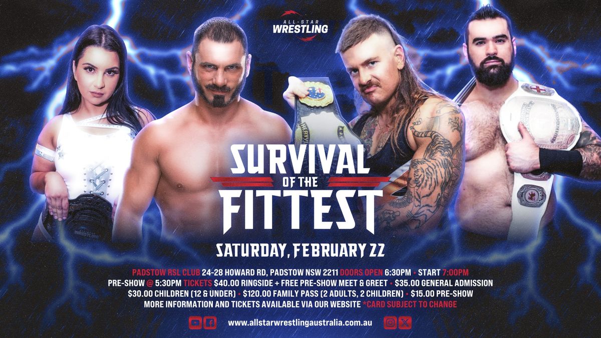 All-Star Wrestling Australia - Survival Of The Fittest