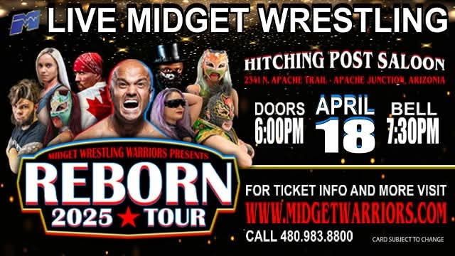 'Reborn' Midget Wrestling Tour 