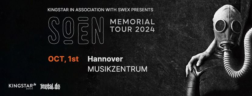 Soen - Memorial Tour 2024 | Hannover