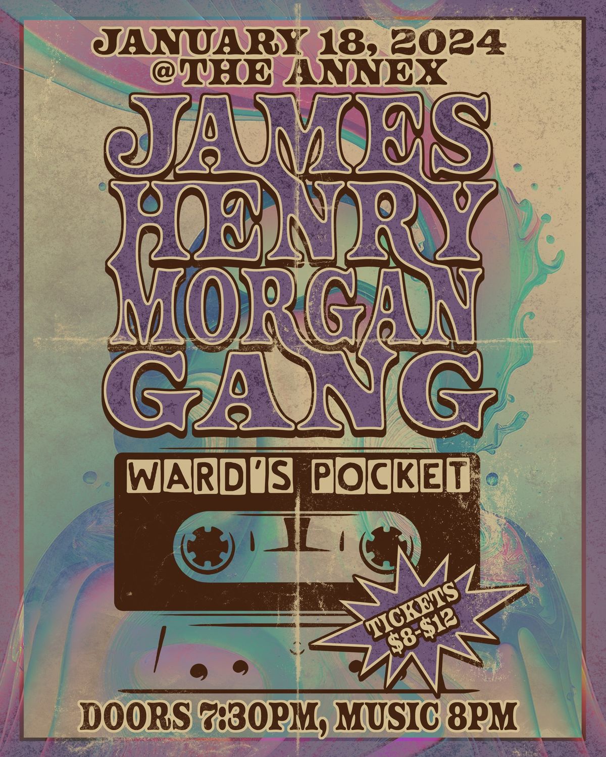 James Henry Morgan Gang + Ward's Pocket at The Annex