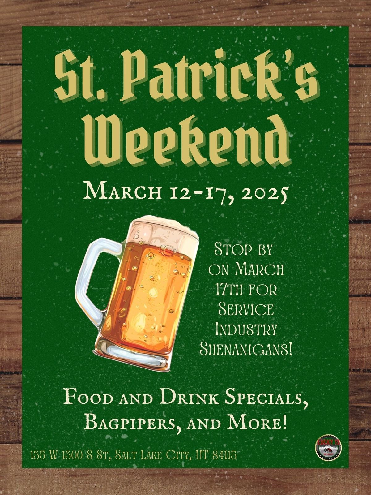 St. Patrick\u2019s Day Weekend!