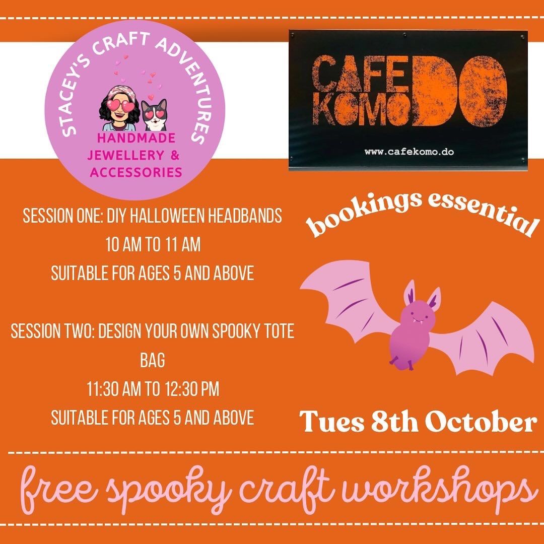 Free Spooky Kids Craft Workshops