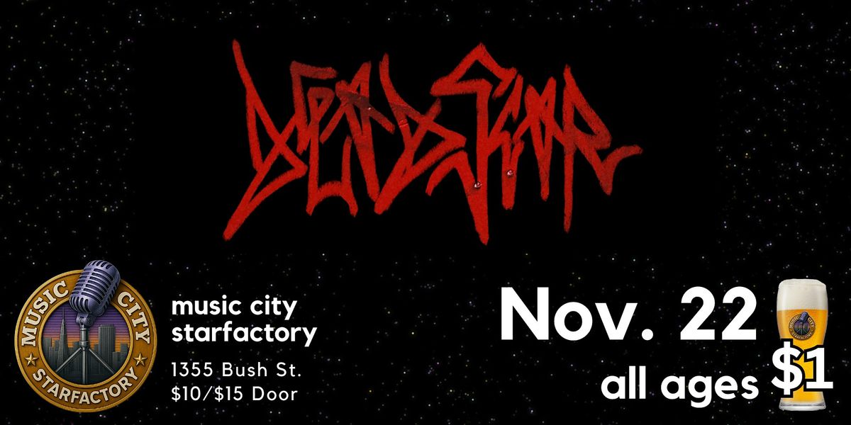 Deadscar - Live at Music City Starfactory | Post-punk Darkwave