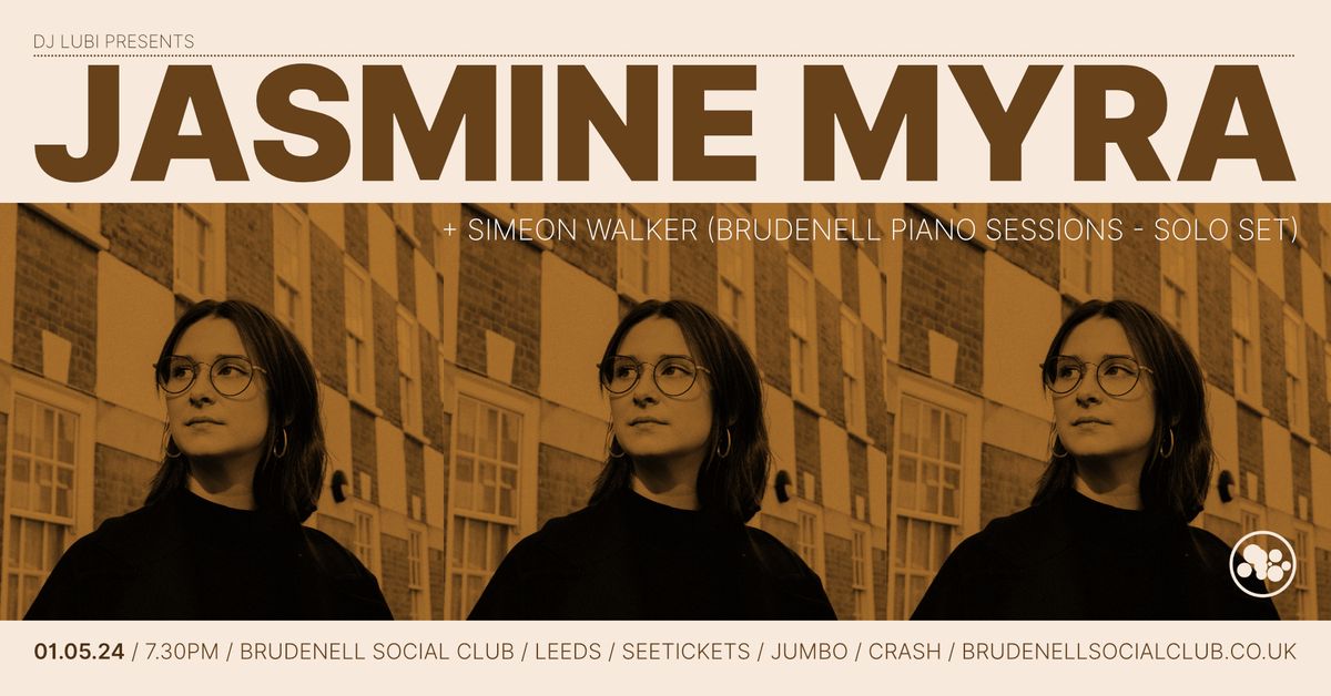 JASMINE MYRA (Gondwana Records) + Simeon Walker (Brudenell Piano Sessions)