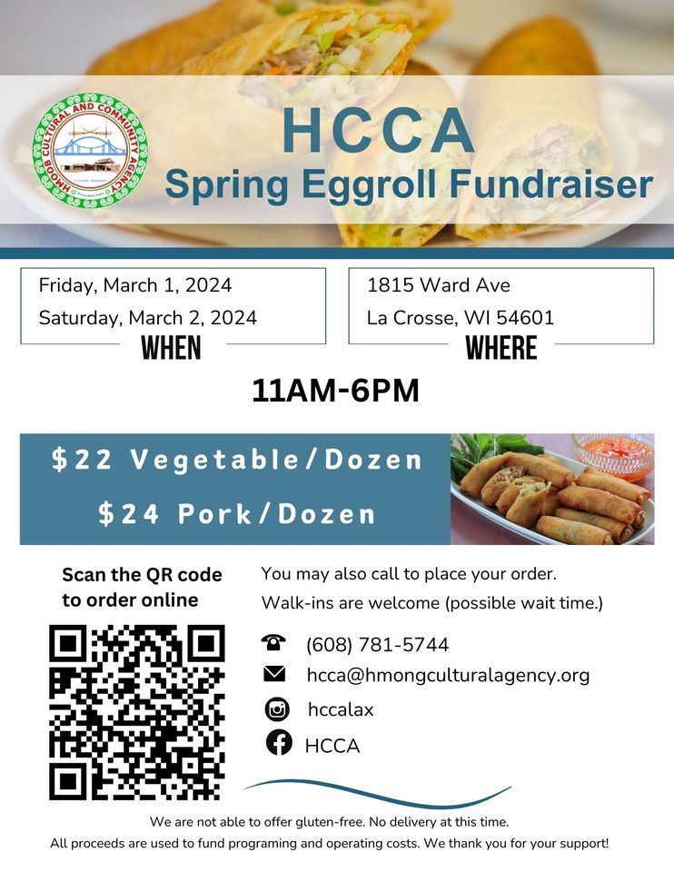 HCCA Spring Egg Roll Fundraiser 