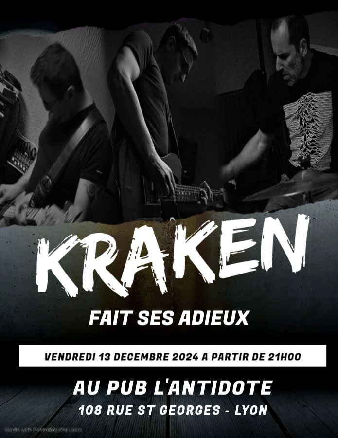 Les adieux de KRAKEN