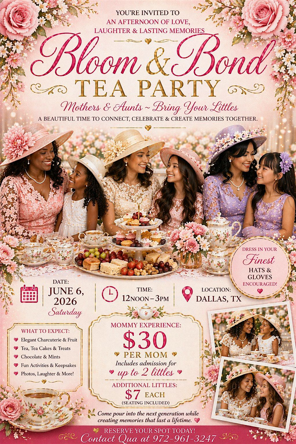 Mommy & Me Bloom & Bond Tea Party