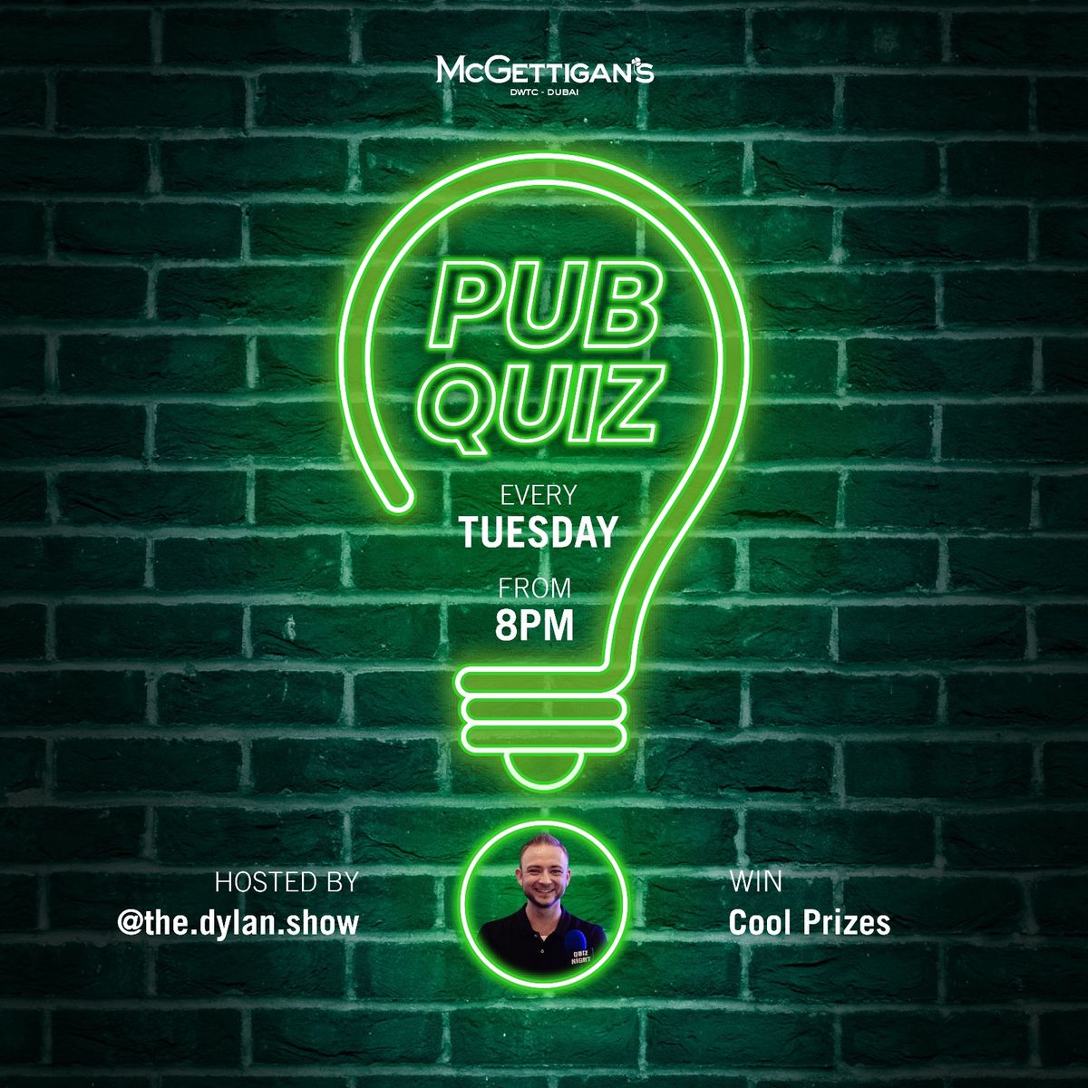 Tuesday Quiz Night at McGettigans DWTC