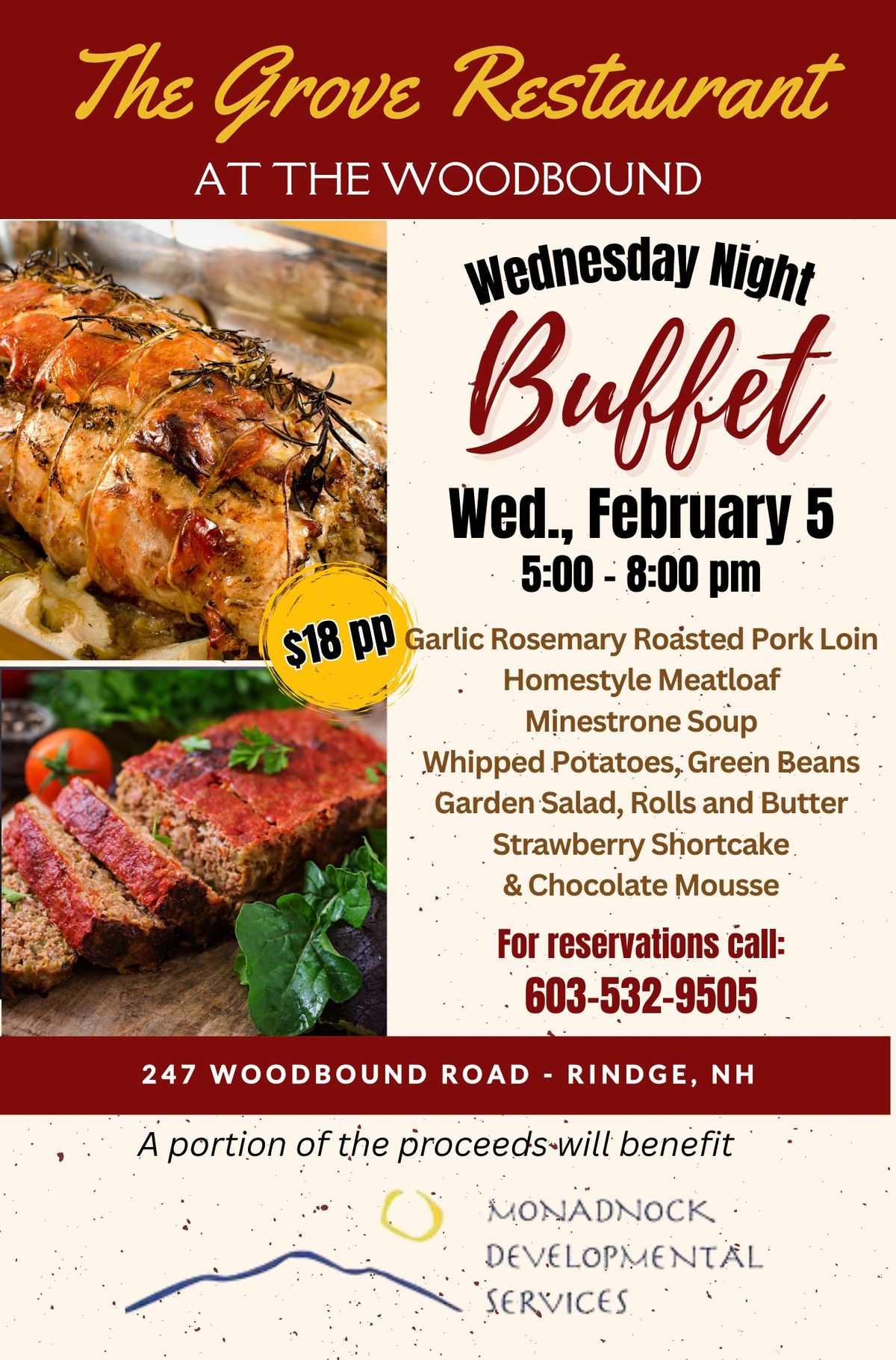 Wednesday Night Buffet