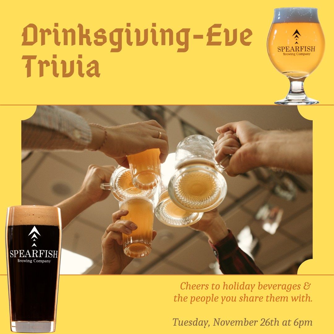 Drinksgiving-Eve Trivia 