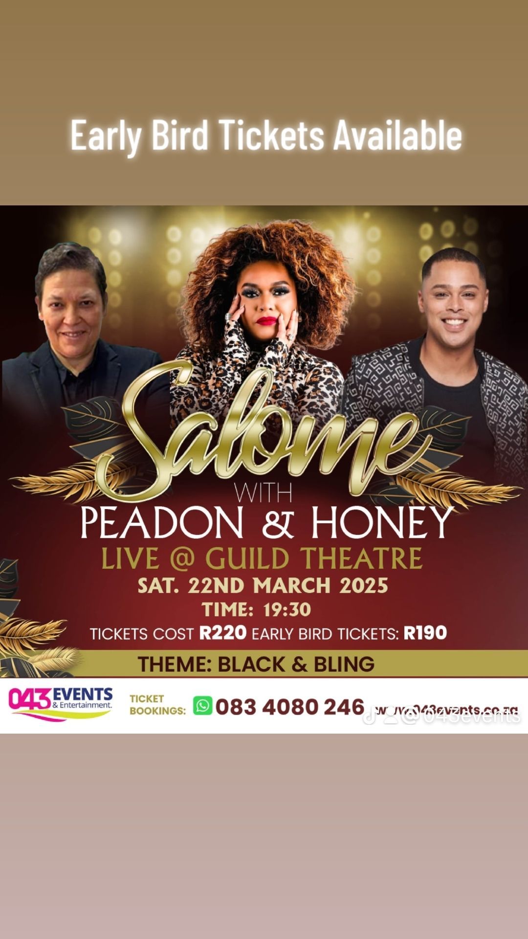 Salome, Peadon and Honey Live at the EL Guild Theatre