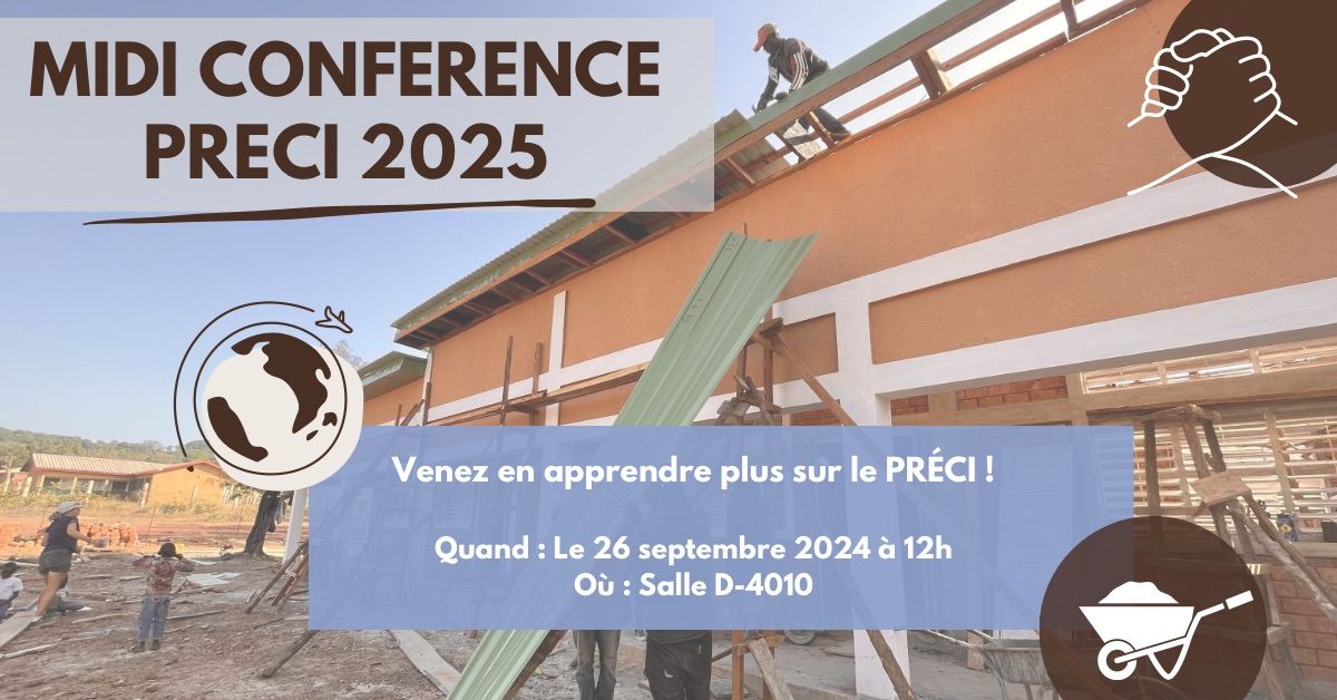 MIDI CONF\u00c9RENCE PRECI 2025