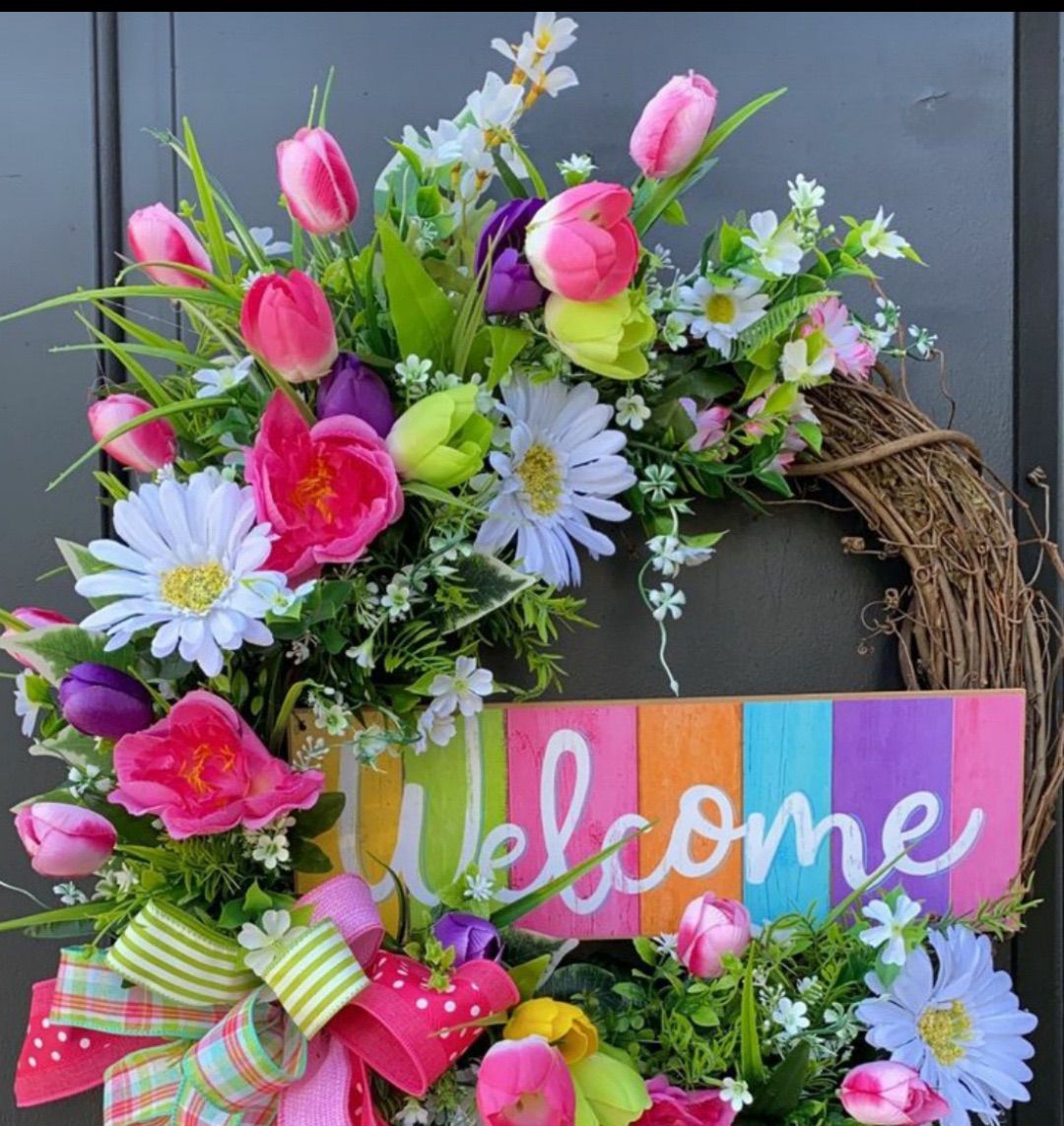 Spring Floral Wreath Class - Great Galentines Adventure or 