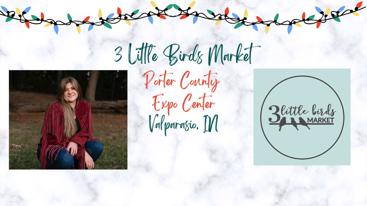 LeAnn Stutler at 3 Little Birds Holiday  Market