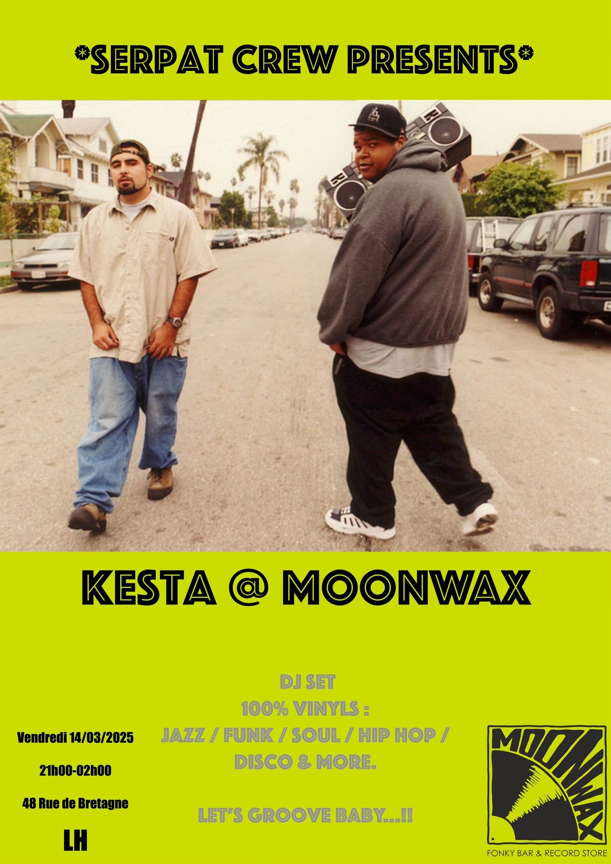 KESTA @ MOONWAX