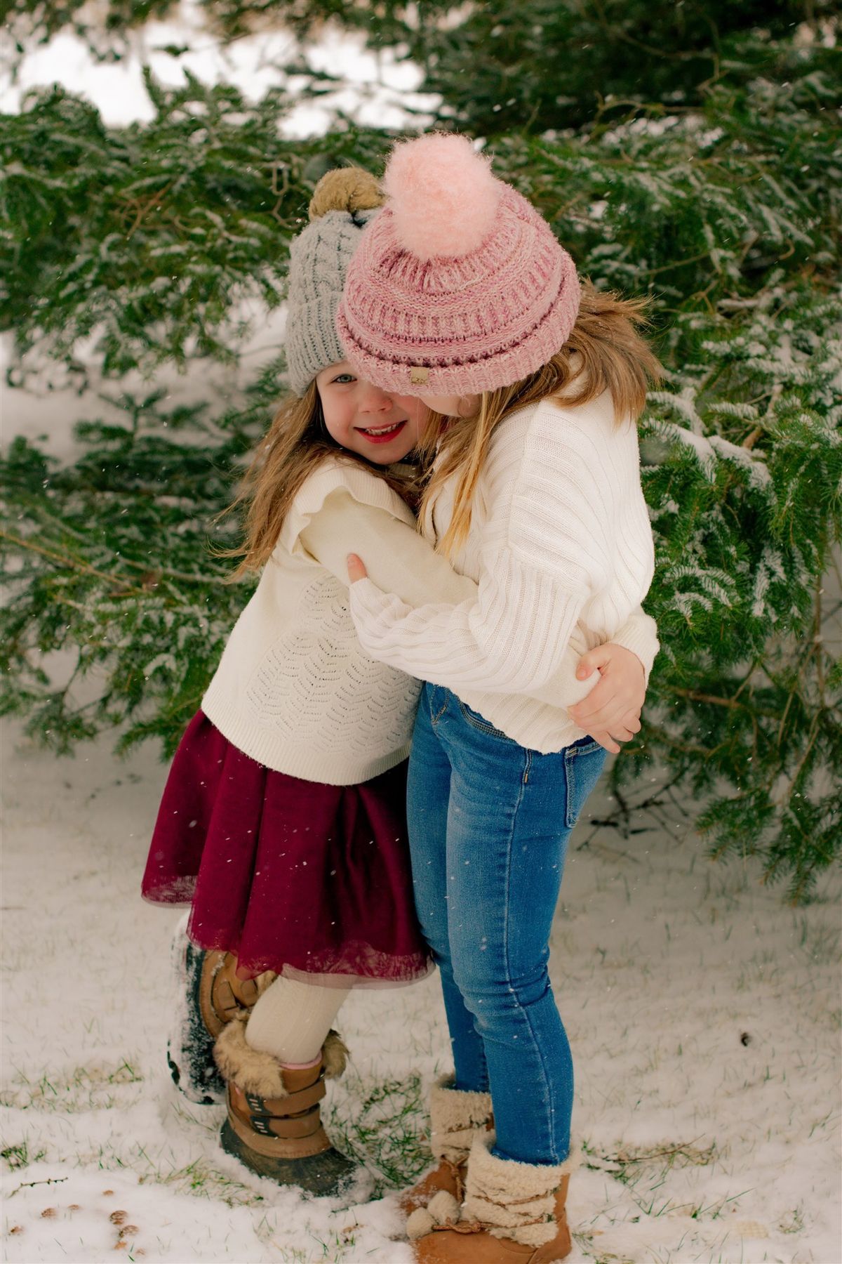 Christmas photos at Merry Farms