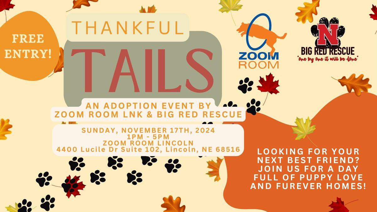 Thankful Tails - An Adoption Event