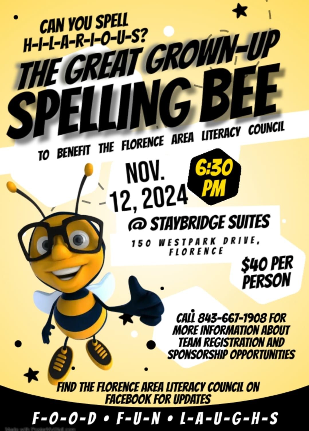 The Great Grown-up Spelling Bee