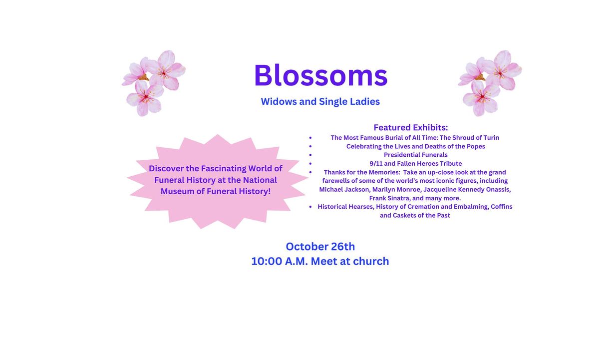 Blossoms Museum Event