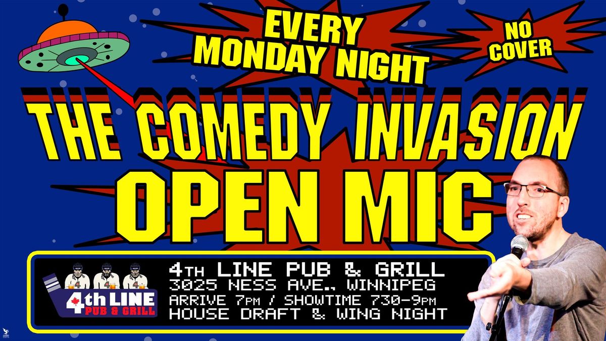 The Comedy Invasion Open Mic 