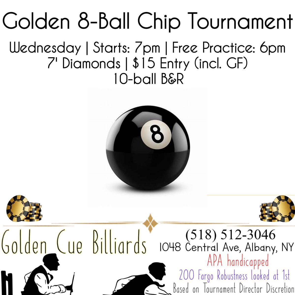 8-Ball Chip Tournament