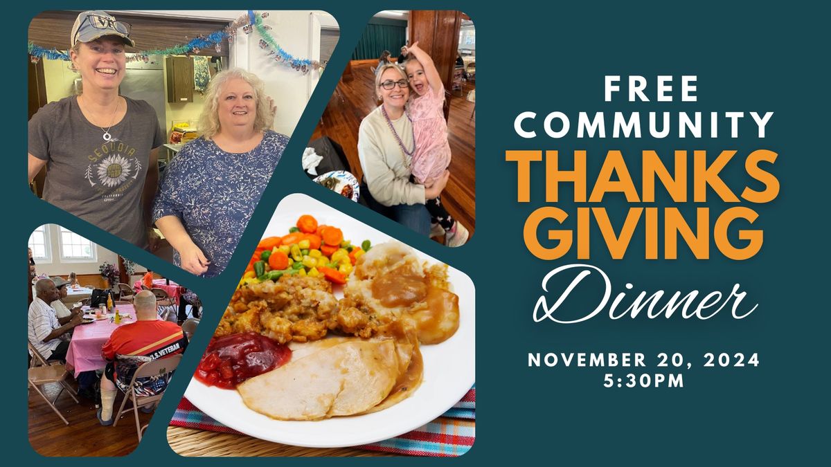 Free Community Thanksgiving Dinner