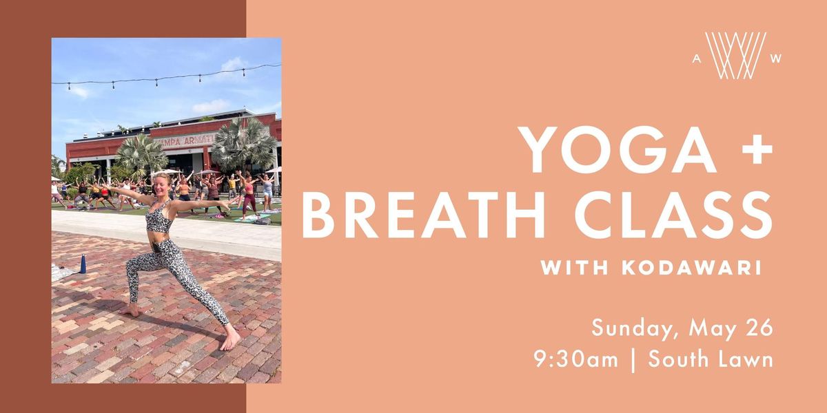 Yoga + Breath Class with Kodawari Studios