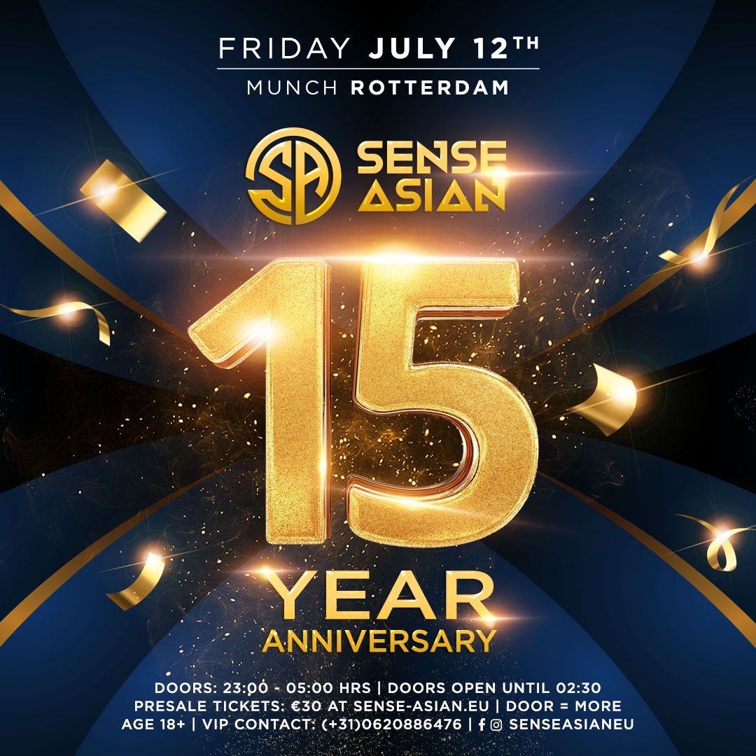 Sense Asian 15 Year Anniversary - LIVE on STAGE - BOEF & DOPEBWOY