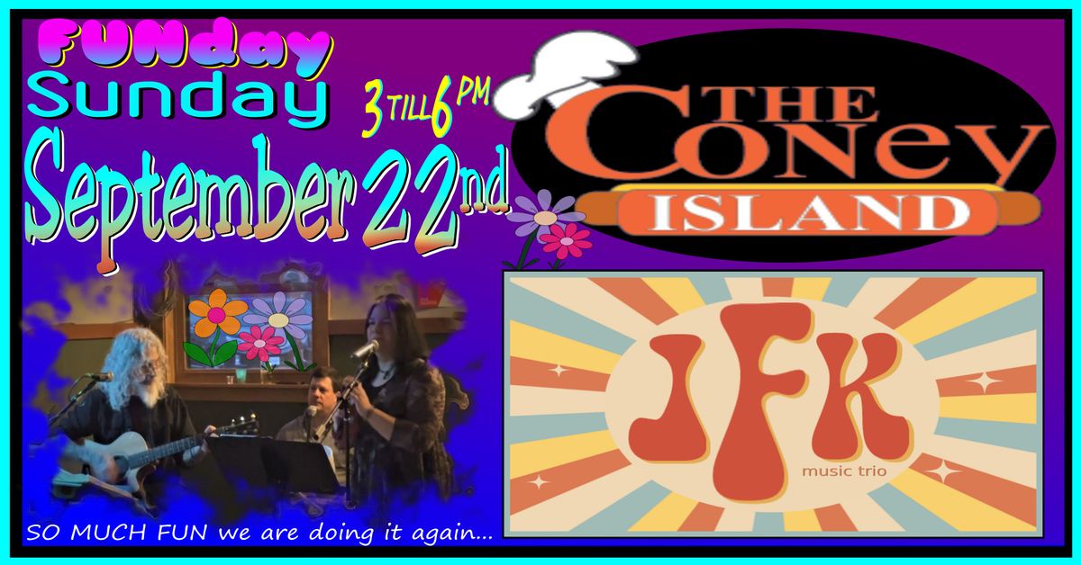 JFK @ The Coney Island September 22nd