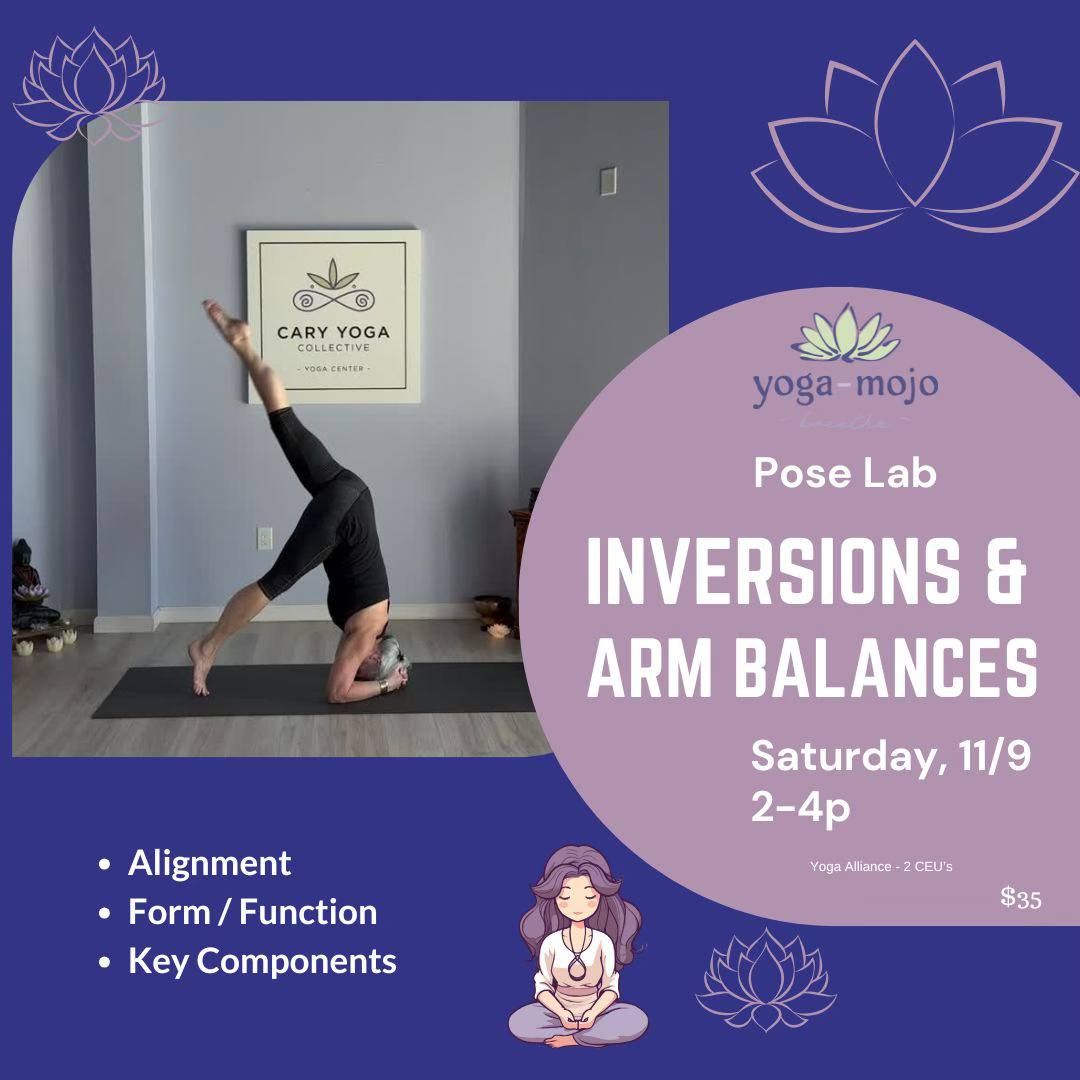 Yoga Pose-Lab - Inversions & Arm Balances