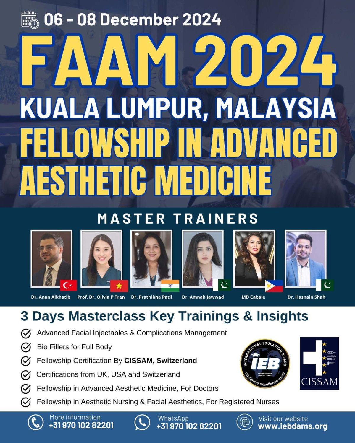 FAAM 2024 - Fellowship in Advanced Aesthetic Medicine