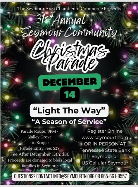 31st Annual Seymour Community Christmas Parade