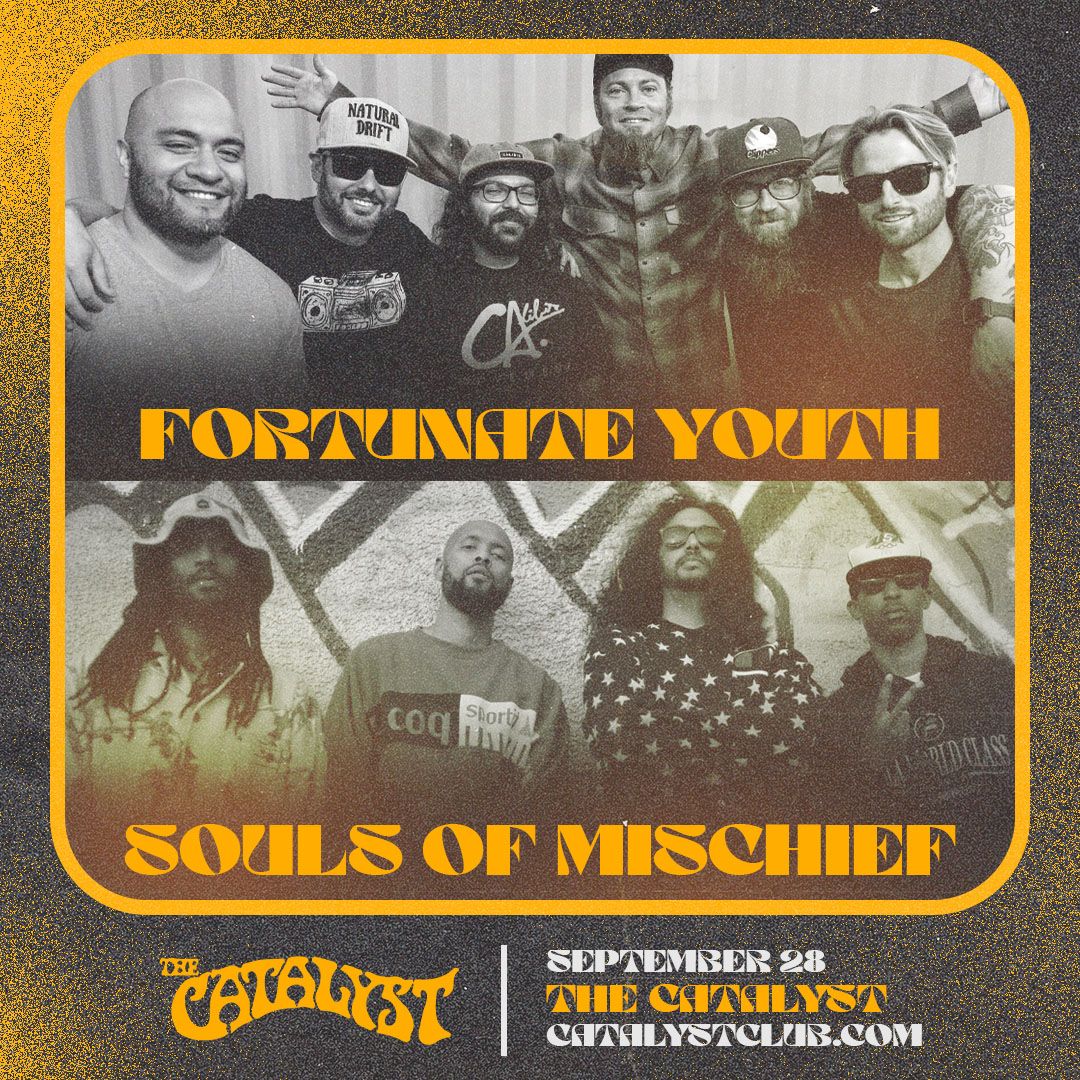 Fortunate Youth with Souls of Mischief Live at The Catalyst, Santa Cruz