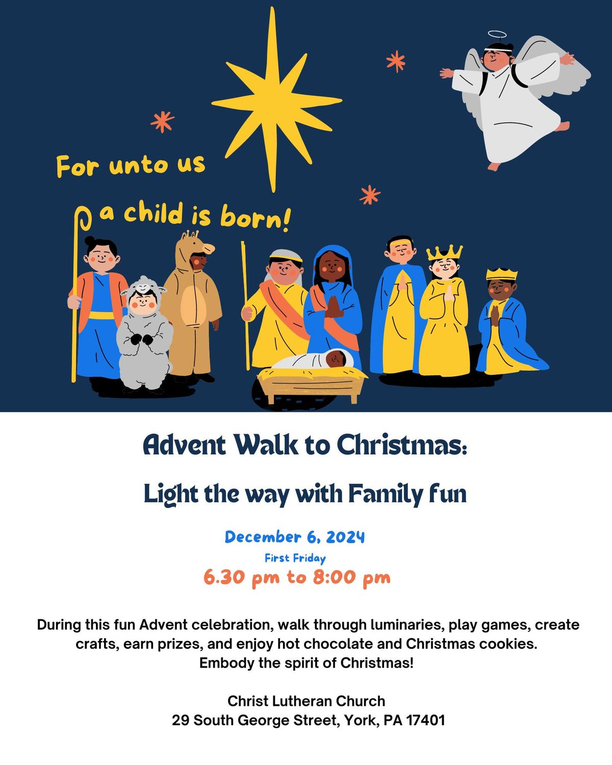 Advent Walk to Christmas: Light the Way with Family Fun