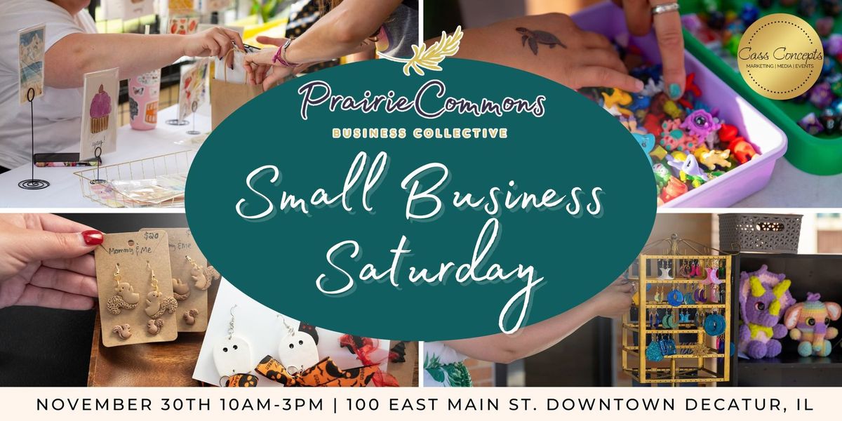 Small Business Saturday Pop-Up