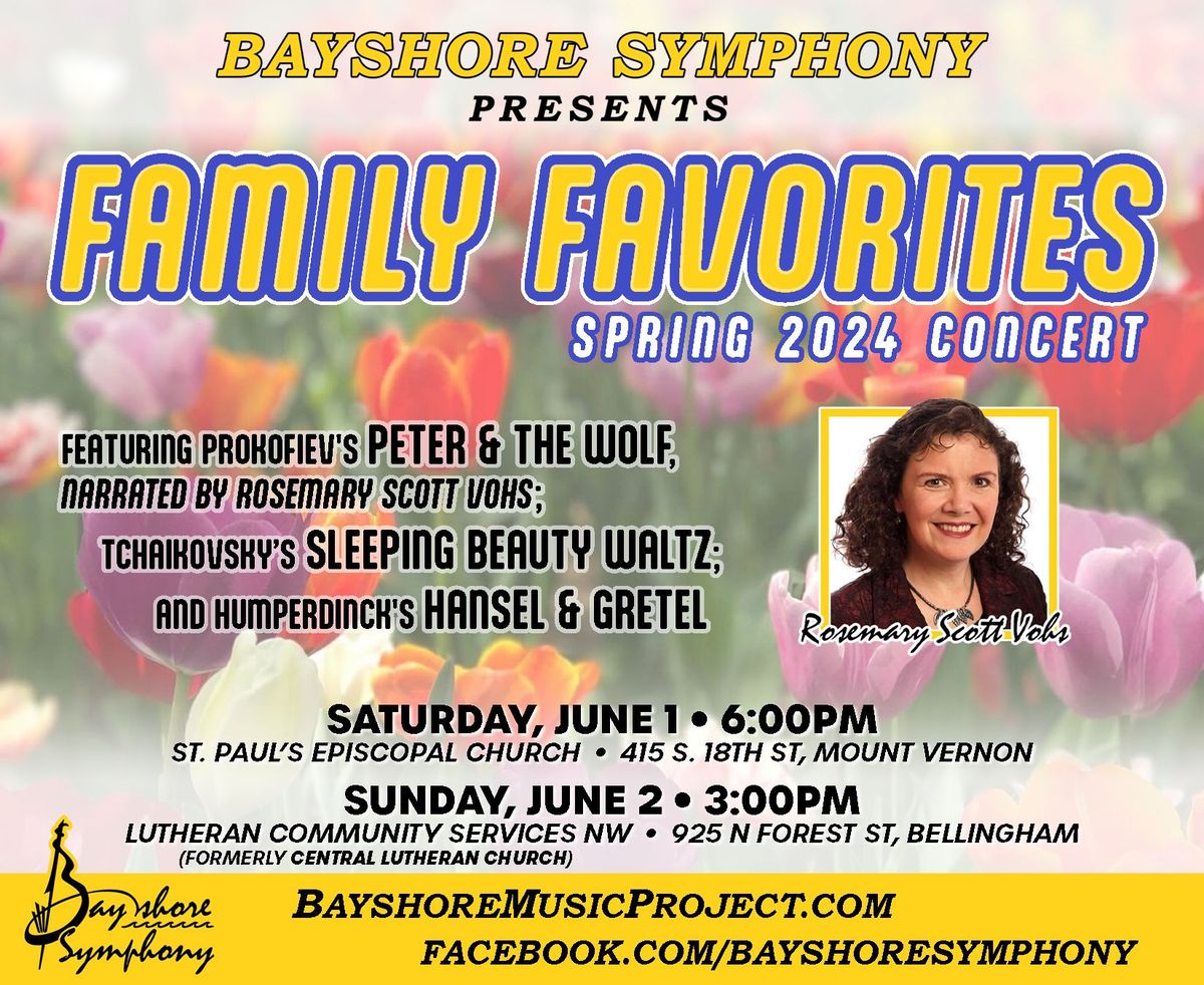 Bayshore Symphony Season 19 Spring Concert - Mount Vernon